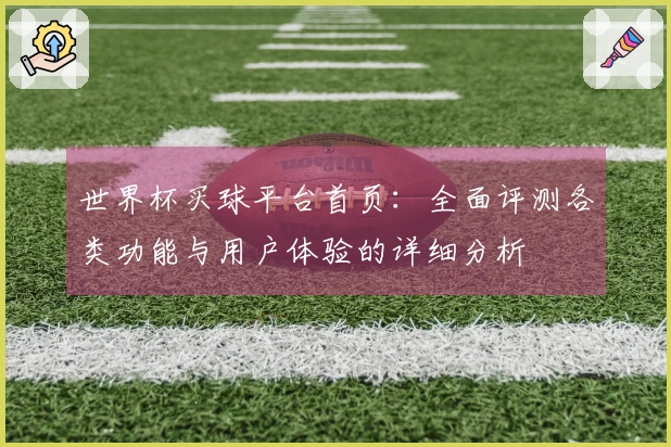 世界杯买球平台首页：全面评测各类功能与用户体验的详细分析